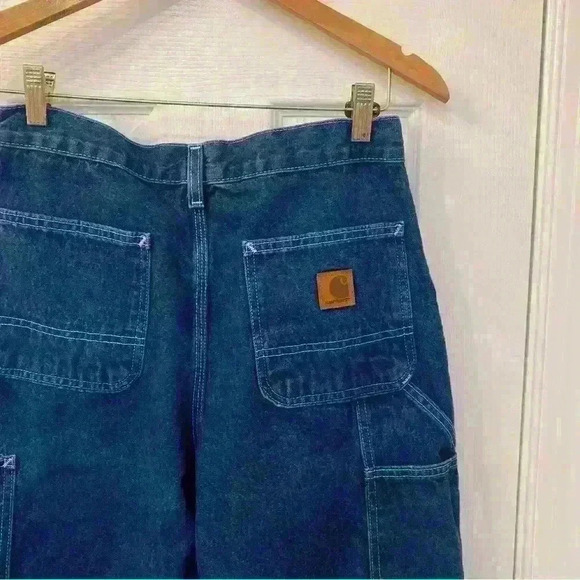 Carhartt Super High Rise Original Dungaree Fit B13-DST 30 x 32 - Picture 9 of 11